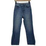 Mother Denim‎ The Tripper High Rise Crop Flare Wander Dust Butterfly Women 27 Blue Photo 2