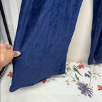 Universal Threads Universal Thread Dark Blue Velour Wide leg Pants Photo 5