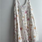 Forever 21 Floral Mini Dress - White and Pink Photo 1