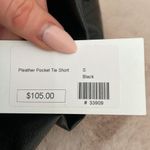 Karlie Faux Leather Tie Shorts Photo 6