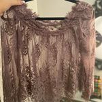 Lace Off The Shoulder Too Size L Photo 1