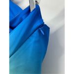 Lauren Ralph Lauren Halter Top Size Small Blue Green Ombre Sleeveless‎ Zip Up Blue Photo 11