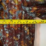 Lafayette 148 New York Silk Puff Sleeve Long Sleeve Blouse Boho Women size Small Photo 8