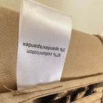 Pam & Gela  Ocelot Blazer Women's Size Petite‎ Jacket Button-Down Cotton Photo 8