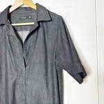 Lauren Ralph Lauren Black Label Denim Cotton Shift Dress‎ Nightfall Wash Size M Size M Photo 4