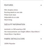 SNDYS Naomi Mini Dress in Yellow Flower Gold Size XS Photo 10