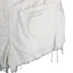 Free People  We The Free Loving Good Vibrations Cutoffs 31 Spring White New Photo 8