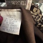 Hugo Buscati  Chocolate,Gold metallic lace over Dress from his masterpieces Photo 7