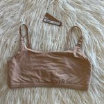 SKIMS  Fits Everybody Maternity Pumping Scoop Bralette Clay Size XL Photo 2