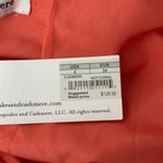 Cupcakes and Cashmere Dress Womens 4 Orange Fit & Flare Preppy Romantic Date Night Photo 8