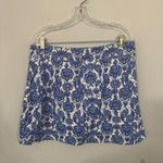 Tranquility By Colorado  Clothing Blue & White Tennis Skort Women's Size XL Photo 4