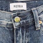 Pistola Presley High Rise Relaxed Roller Distressed Denim Jeans Size 27 Photo 6