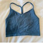 Spiritual Gangster Bryn Seamless Crop Tank in Moonlit Blue Photo 5