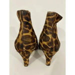 INC  womens size 7M‎ pony hair leopard animal print heel boot booties Photo 5