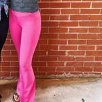 Aerie Pink Double Crossover Flare Leggings Photo 2