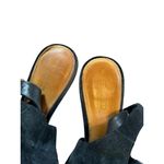 Coach Heels Black Fur Slingback Peep Toe Buckle Strap Stiletto Size 9B Photo 10