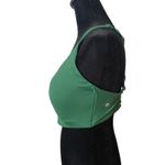 Lululemon  Energy Sports Bra High Support Size 36DD Green Strappy Sweat Wicking Photo 4