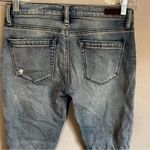 BLANK NYC Blank‎ NYC The Reade Crop Distressed Released Raw Hem Denim Jeans Photo 6
