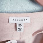 Topshop Cutwork Long Sleeve Midi Dress Photo 8