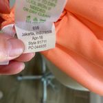 Lilly Pulitzer  Neon Orange Crochet Lace Jaimie Shift Sheath Dress Jamie Size S Photo 11