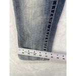 Miss Me Jeans Womens Sz 25 cuffed capri Denim Embellished Fleur de lis Pockets Photo 6