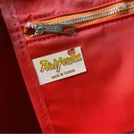 Vintage 70s Deadstock Ralfeaux Pride Peace Tote Bag Red Photo 6