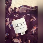 MISA Los Angeles Miss Los Angeles Desi dress in purple floral asymmetrical hem midi dress NWOT Photo 5