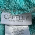 Capellini New York Blue & Pink With White Lamas Long comfy Fuzzy Pants SZ S Photo 2