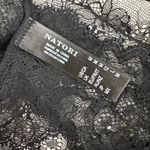 Natori Chantilly Lace Cami Top Black Sheer Lounge Lingerie Cropped Medium NWT Photo 5