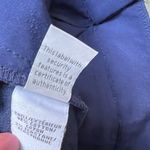 Diane Von Furstenberg  Blue Gennifer Two Stretch Cotton Cropped Trouser Size 6 Photo 12