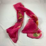 Pink Lily Bright  chiffon sheer scarf Photo 1