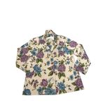 Alfred Dunner Vintage Floral Blazer 100% Polyester Size 14 Photo 9