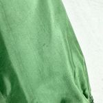 Vintage River Edge Silk Floral Windbreaker Bomber Jacket Size Large Green Photo 4