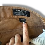 Filson Women's Carpenter Pants Size 8‎ Brown Work Utility Trousers Photo 2