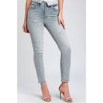 Pistola  Nico Light Blue Distressed High Rise Mom Jeans Photo 2
