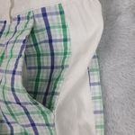 Adidas  Golf Shorts Women's Size 10‎ Plaid Stretch Pockets Flat Front Performance Photo 6