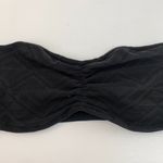 PINK - Victoria's Secret NWOT Victoria's Secret Pink Black Chevron Lace Bandeau Photo 5