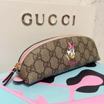 Gucci Authentic x Disney RARE Limited Ed. Daisy Duck Pencil Pouch / Cosmetic Bag Photo 10