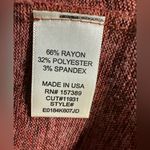 Altar'd State  Balloon Sleeve A-Line Sweater Dress Size Large burnt orange/red Photo 5