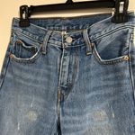 Levi's knee rip blue wash jeans size 24 Photo 3