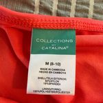 Catalina Coral Orange Bikini Bottoms Photo 2