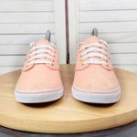 Vans  Authentic Marled Peach Lace Up Sneakers Shoes Peach Orange White 8.5 Photo 2