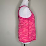 The North Face  Workout Top Built In Bra Sz Large Pink Orange Photo 3