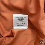 Women’s Retro Square Neck Burnt Orange Corduroy Jumper Dress Size S Photo 6