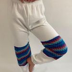 Reworked Vintage Joggers White Size L Photo 0