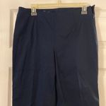 Brooks Brothers  Dark Blue Ankle Pants size 8 brand new zipper side inseam 26” Photo 1