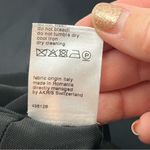 Akris  Zip Front Asymmetric Midi‎ Dress Neoprene Womens Size US 10 Black Goth NEW Photo 6