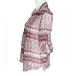 Vintage America Blues Pink Semi Sheer Boho Shirt Sz M Size M Photo 3