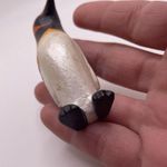 Handmade Hand Crafted Wood Costume Jewelry Brooch Pin Penguin Bird Photo 7