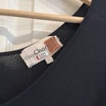 Charli vicki tie front side slit midi dress Black Photo 4